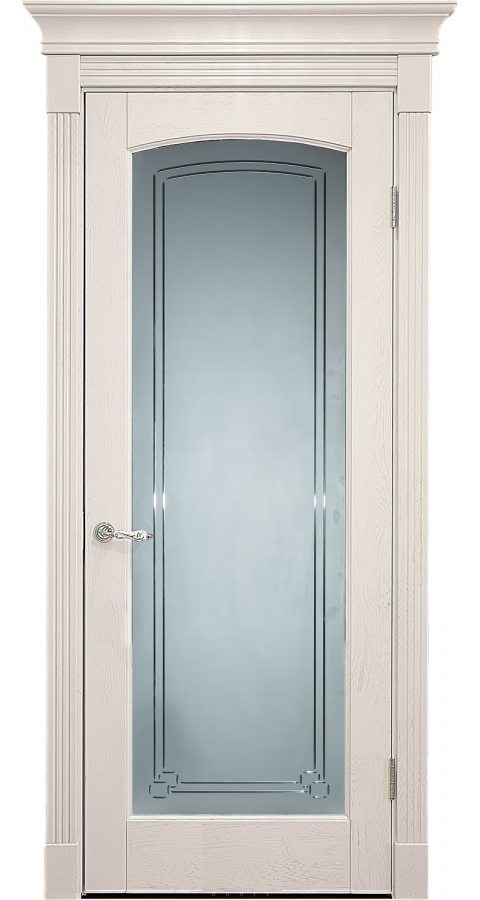 Двери CLASSIC со стеклом Silver