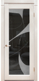 Двери LAGUNA с черным стеклом